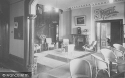 The Manor House, The Hall Lounge c.1950, Shanklin