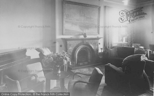 Photo of Shanklin, The Manor House, The Lounge c.1950