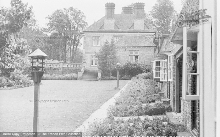 Photo of Shanklin, The Manor House, View From Quality Street c.1950