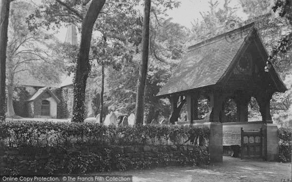 Photo of Shanklin, The Old Church And Lychgate c.1910