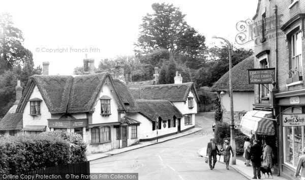 Photo of Shanklin, The Old Village c.1955