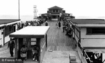 Shanklin, the Pier c1955