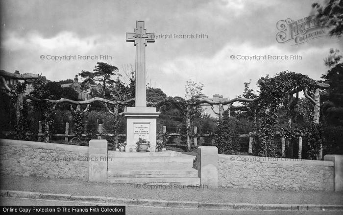 Photo of Shanklin, The War Memorial 1923