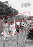 Walking Along Keats Green c.1950, Shanklin