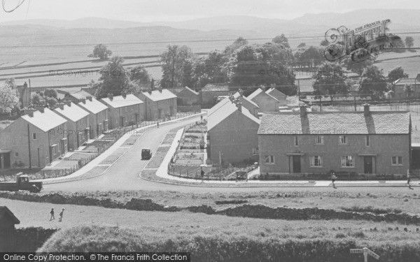 Photo of Shap, New Housing Estate c.1955