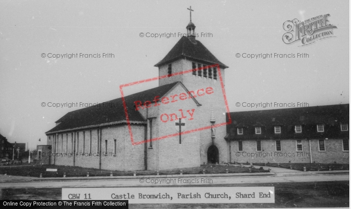 Photo of Shard End, Parish Church c.1965