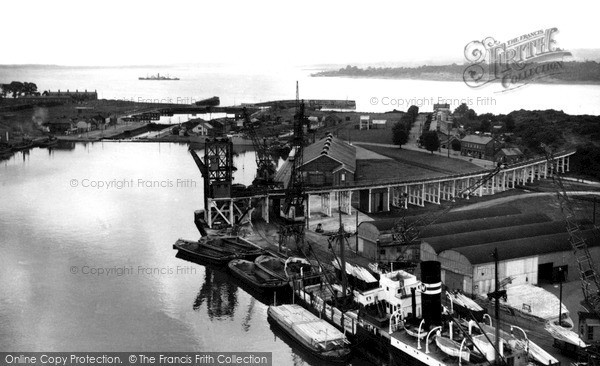 Photo of Sharpness, The Docks c.1955