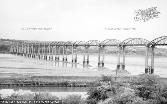 Photo of Sharpness, The Severn Bridge c.1955