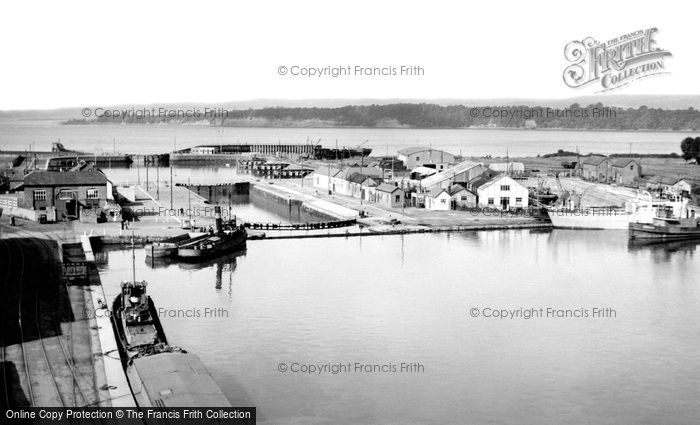 Photo of Sharpness, The Shipyards c.1955