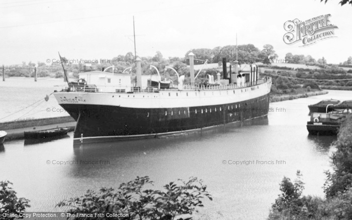 Photo of Sharpness, The Training Ship Vindicatrix c.1960