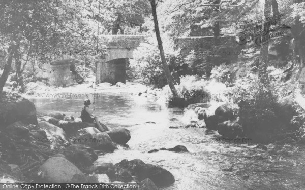 Photo of Shaugh Prior, Bridge And River c.1960