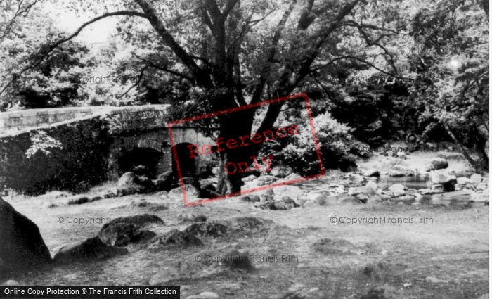 Photo of Shaugh Prior, Bridge And River c.1960