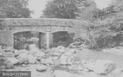 Shaugh Bridge 1890, Shaugh Prior