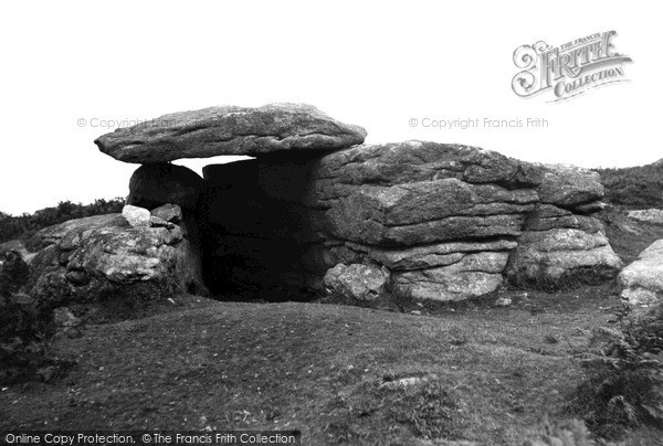 Photo of Shaugh Prior, The Rocky Outcrop Above The Dewerstone c.1960