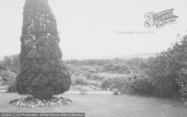Photo of Shaugh Prior, View From The Moorland Hotel c.1960