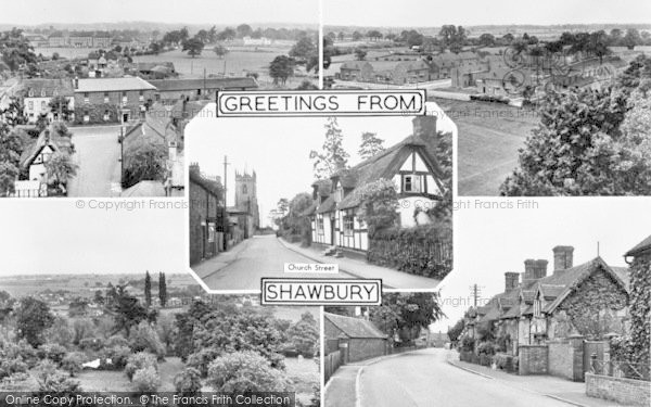 Photo of Shawbury, Composite c.1955