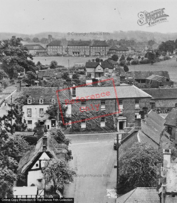 Photo of Shawbury, View From Church Tower c.1955