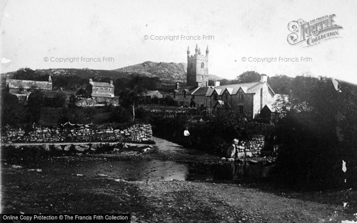 Photo of Sheepstor, The Village c.1880