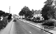 The Post Office And High Street c.1960, Sheering