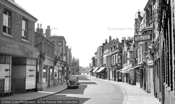 Photo of Sheerness, High Street c1955
