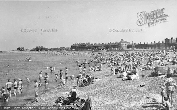 Photo of Sheerness, The Beach By Cheyney Rock c.1955