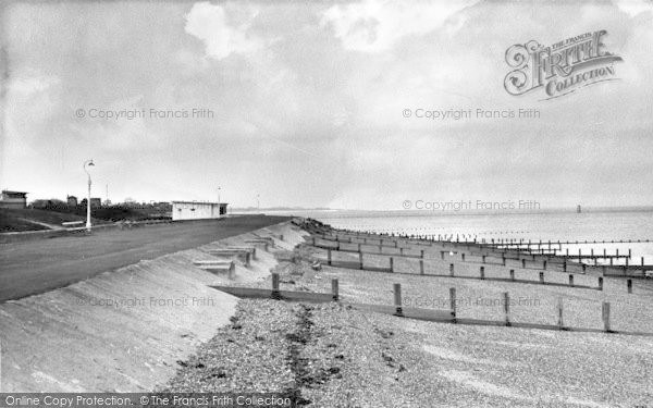 Photo of Sheerness, The Beach c.1955