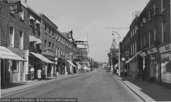 Photo of Sheerness, The Broadway c.1955