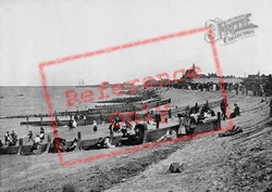 The Promenade And Beach c.1895, Sheerness