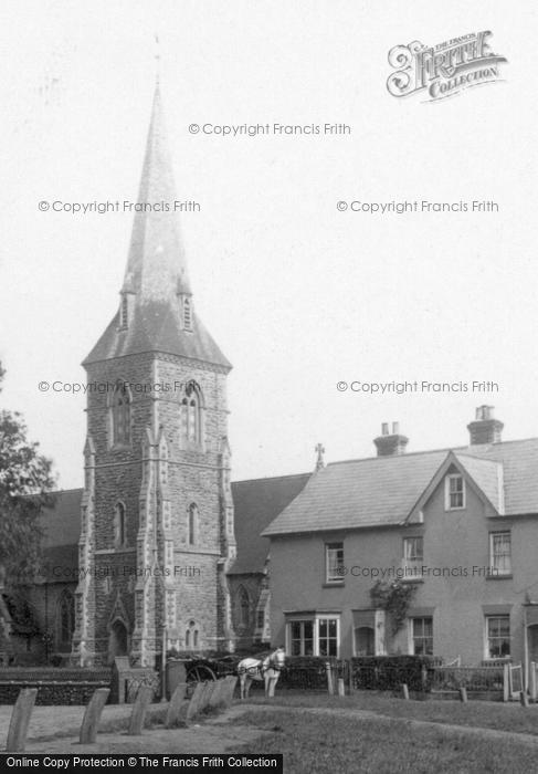 Photo of Sheet, St Mary Magdalen Church And Green 1898