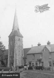 St Mary Magdalen Church And Green 1898, Sheet