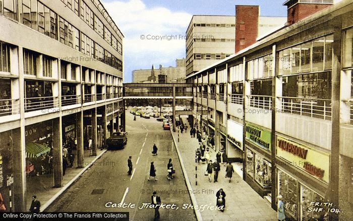 Photo of Sheffield, Castle Market c.1960