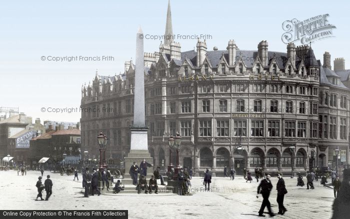 Photo of Sheffield, Fargate And Surrey Street 1893