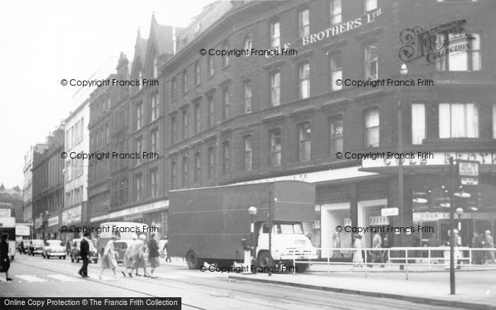 Photo of Sheffield, Fargate c.1955