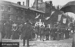 Fargate Decorated For Queen Victoria's Golden Jubilee 1887, Sheffield