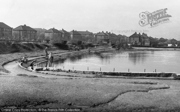 Photo of Sheffield, Frecheville Angling And Yachting Lake c.1950