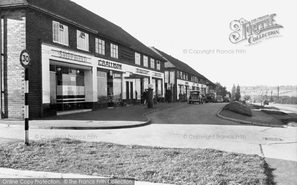 Photo of Sheffield, Frecheville Shopping Centre c.1950