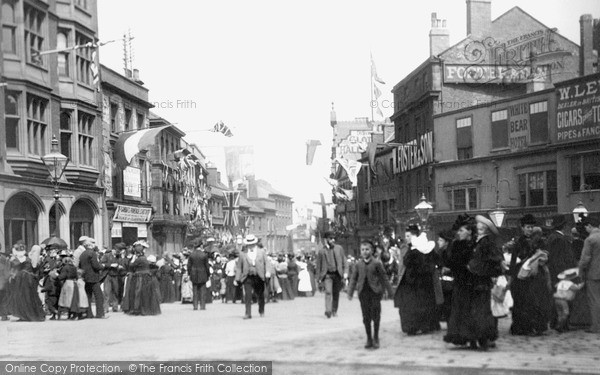 Photo of Sheffield, High Street 1887