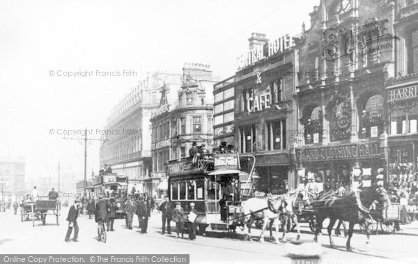 Photo of Sheffield, High Street c.1900