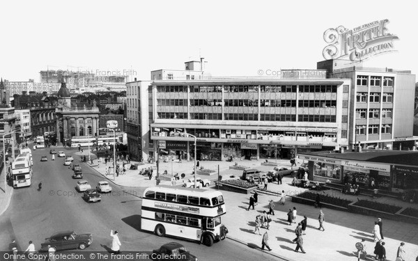 Photo of Sheffield, High Street c.1960