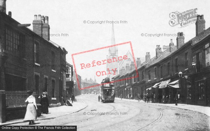 Photo of Sheffield, Highfield, London Road From Lowfield 1887