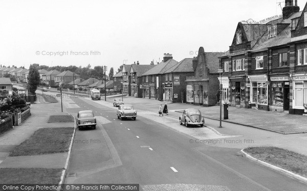 Photo of Sheffield, Hutcliffe Wood Road c.1955