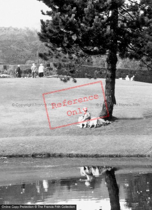 Photo of Sheffield, Lying Under The Tree, Whirlow Brook Park c.1955
