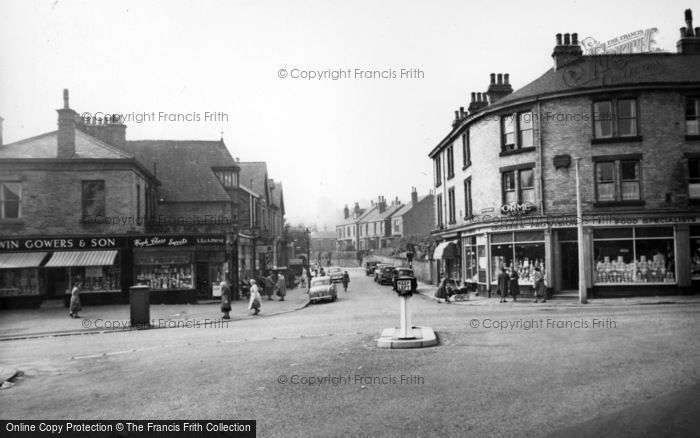 Photo of Sheffield, Nether Edge Road c.1955