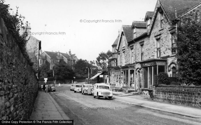 Photo of Sheffield, Nether Edge Road c.1955
