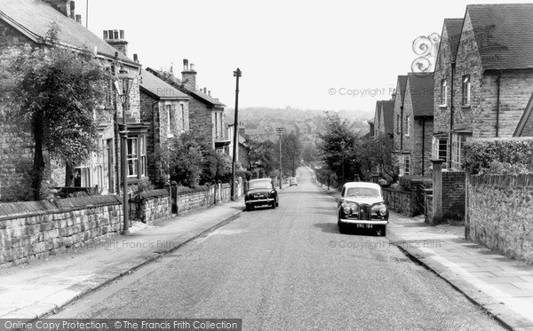 Photo of Sheffield, Nether Edge Road c.1955