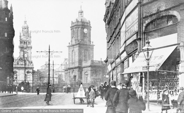 Photo of Sheffield, Pinstone Street c.1900