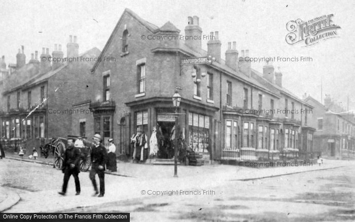 Photo of Sheffield, Radford And Sons, Pawnbroker And Clothier, 72 Asline Road, Highfield 1887