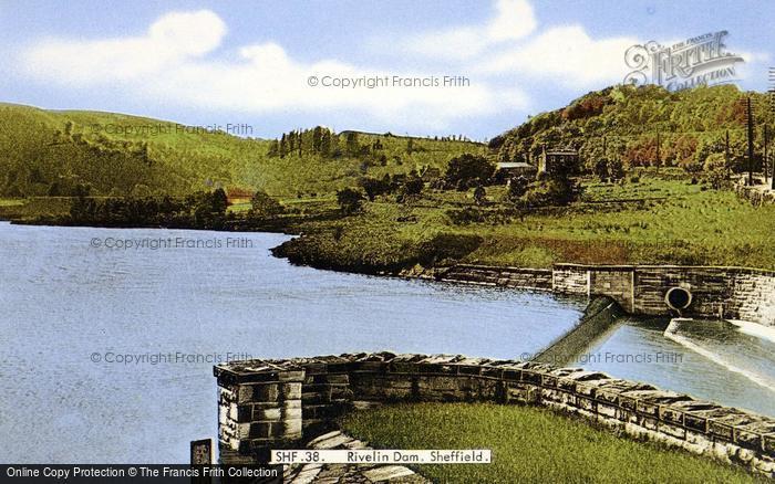 Photo of Sheffield, Rivelin Dam c.1955