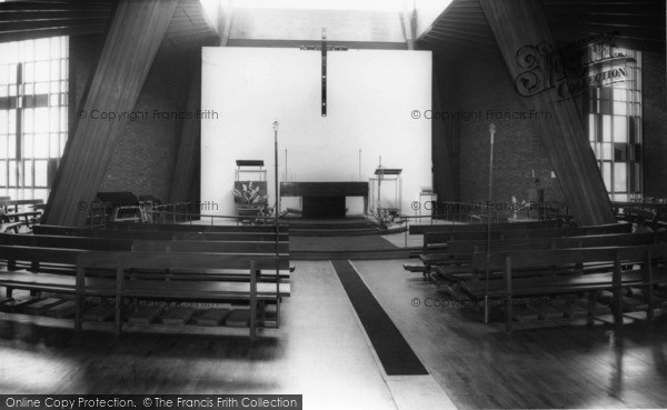 Photo of Sheffield, St Peter's Church, Interior c.1965