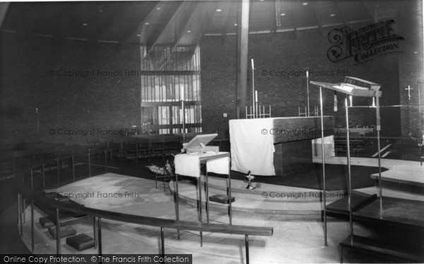 Photo of Sheffield, St Peter's Church, Interior c.1965